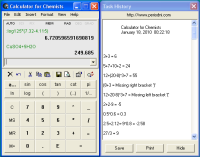 Calculator for Chemists