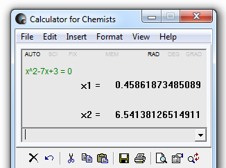 C4C: Quadratic equations