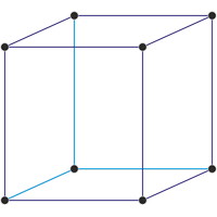 Primitive cubic unit cell (1104×989 px)