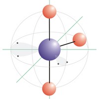 T-shaped molecular geometry (980×1033 px)