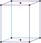 Bravais lattice - Base-centered orthorhombic lattice