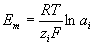 Potencijal membranske elektrode