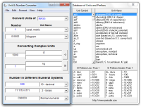 Unit and Number Converter